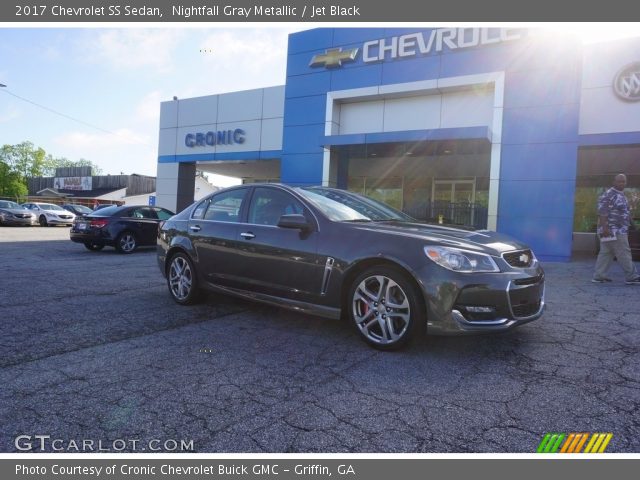 2017 Chevrolet SS Sedan in Nightfall Gray Metallic