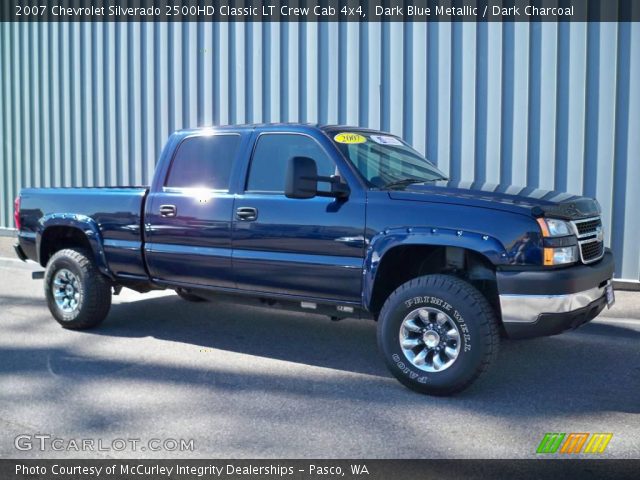 2007 Chevrolet Silverado 2500HD Classic LT Crew Cab 4x4 in Dark Blue Metallic