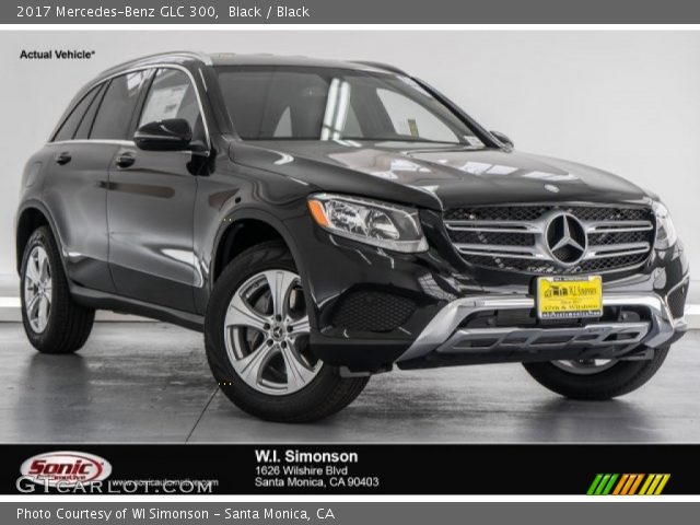 2017 Mercedes-Benz GLC 300 in Black