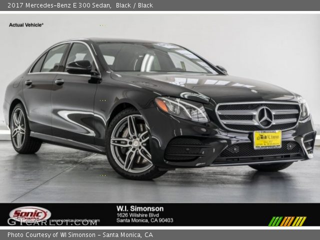 2017 Mercedes-Benz E 300 Sedan in Black