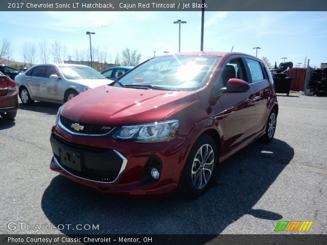 2017 Chevrolet Sonic LT Hatchback in Cajun Red Tintcoat