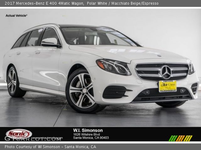 2017 Mercedes-Benz E 400 4Matic Wagon in Polar White