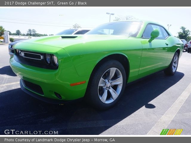 2017 Dodge Challenger SXT in Green Go
