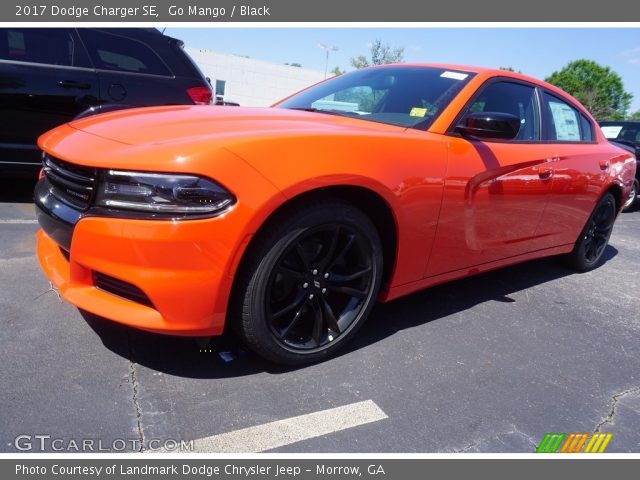 2017 Dodge Charger SE in Go Mango