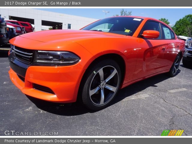 2017 Dodge Charger SE in Go Mango