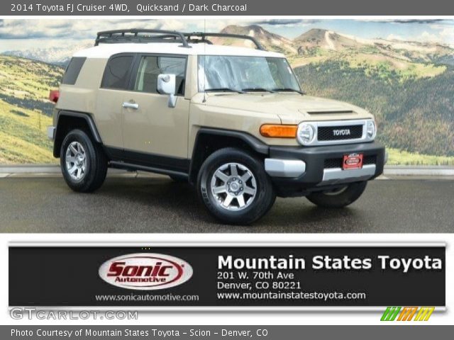 2014 Toyota FJ Cruiser 4WD in Quicksand