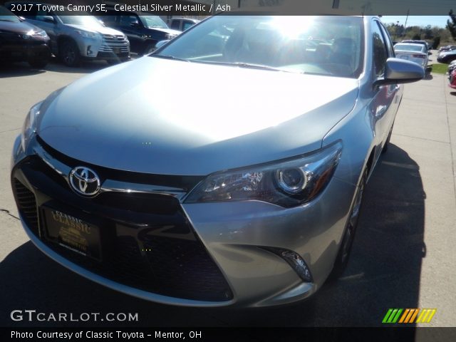 2017 Toyota Camry SE in Celestial Silver Metallic