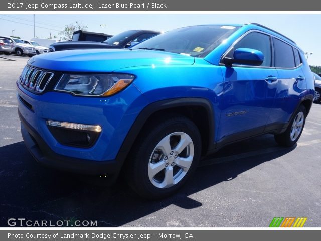 2017 Jeep Compass Latitude in Laser Blue Pearl