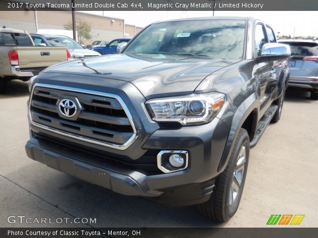 2017 Toyota Tacoma Limited Double Cab 4x4 in Magnetic Gray Metallic