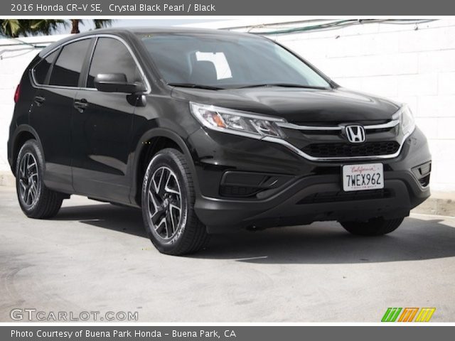 2016 Honda CR-V SE in Crystal Black Pearl
