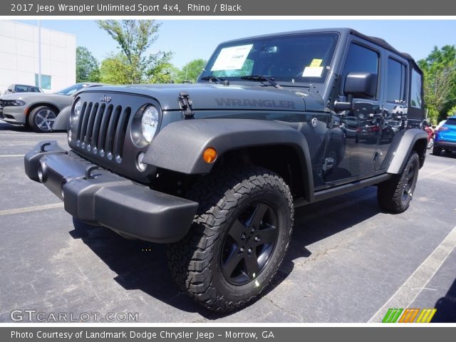 2017 Jeep Wrangler Unlimited Sport 4x4 in Rhino