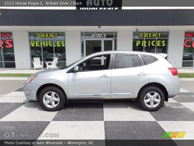 2013 Nissan Rogue S in Brilliant Silver