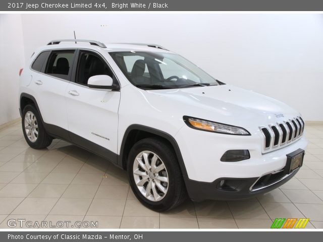 2017 Jeep Cherokee Limited 4x4 in Bright White