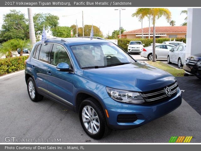2017 Volkswagen Tiguan Wolfsburg in Pacific Blue Metallic