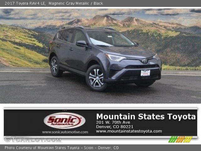 2017 Toyota RAV4 LE in Magnetic Gray Metallic