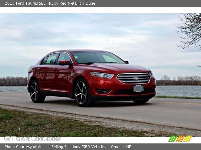 2015 Ford Taurus SEL in Ruby Red Metallic