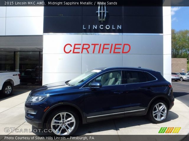 2015 Lincoln MKC AWD in Midnight Sapphire Metallic