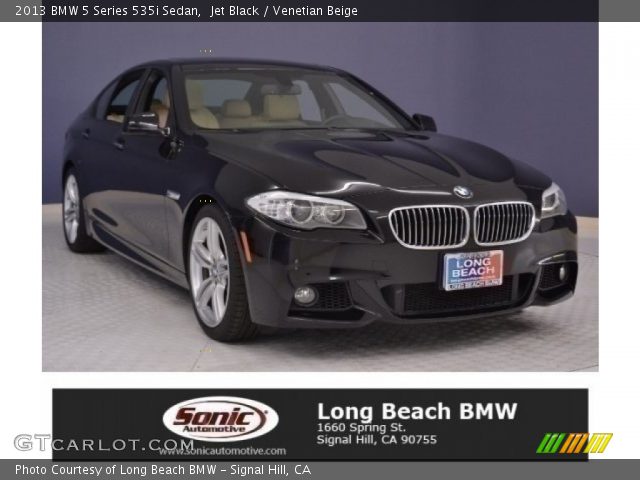 2013 BMW 5 Series 535i Sedan in Jet Black