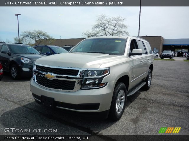 2017 Chevrolet Tahoe LS 4WD in Champagne Silver Metallic