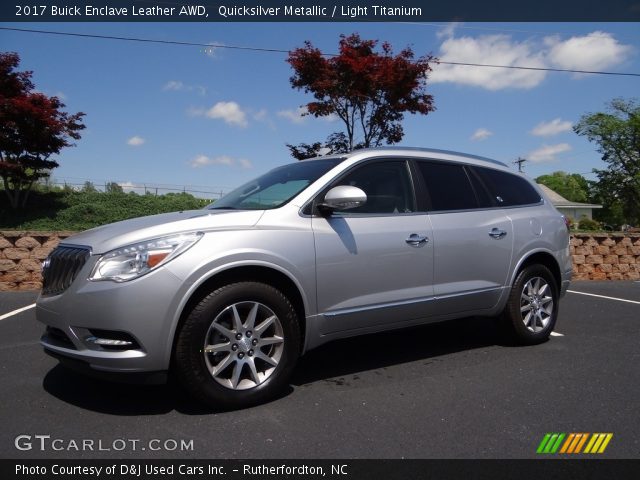 2017 Buick Enclave Leather AWD in Quicksilver Metallic