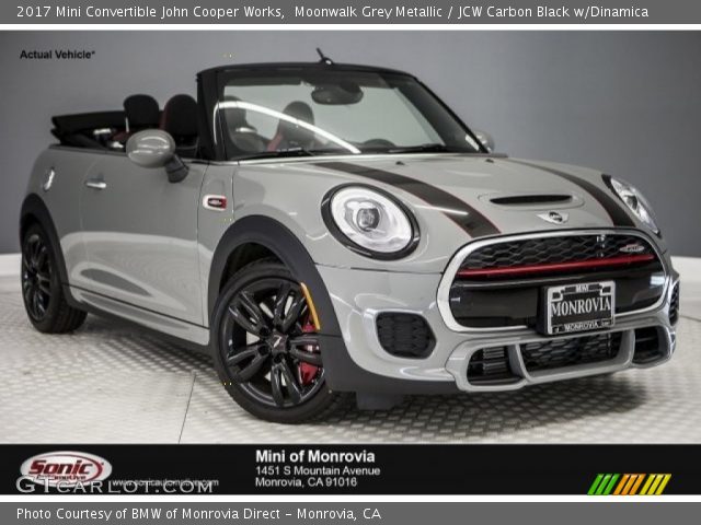 2017 Mini Convertible John Cooper Works in Moonwalk Grey Metallic