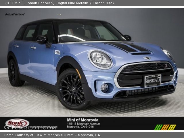 2017 Mini Clubman Cooper S in Digital Blue Metallic