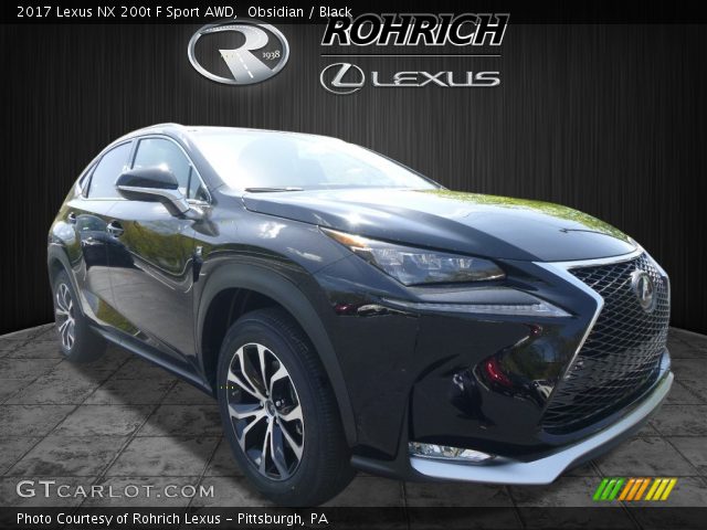 2017 Lexus NX 200t F Sport AWD in Obsidian