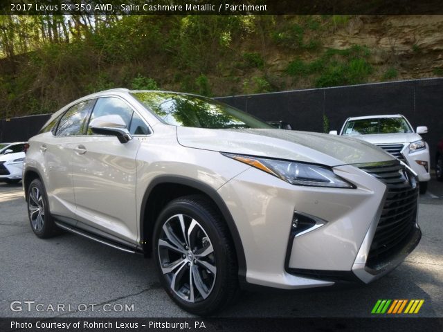 2017 Lexus RX 350 AWD in Satin Cashmere Metallic