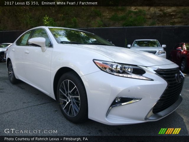 2017 Lexus ES 350 in Eminent White Pearl
