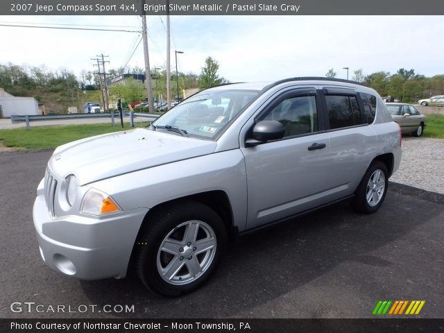 2007 Jeep Compass Sport 4x4 in Bright Silver Metallic