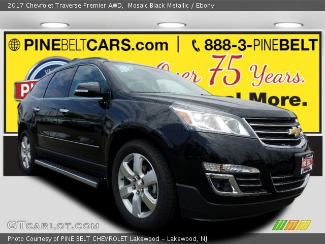2017 Chevrolet Traverse Premier AWD in Mosaic Black Metallic