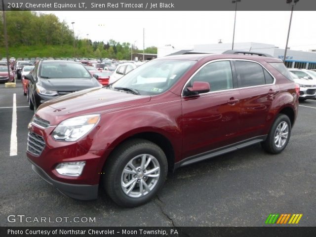2017 Chevrolet Equinox LT in Siren Red Tintcoat
