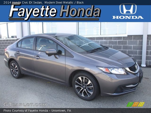 2014 Honda Civic EX Sedan in Modern Steel Metallic