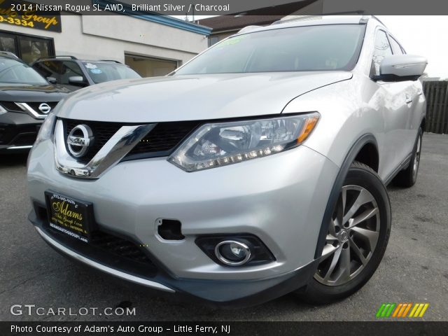 2014 Nissan Rogue SL AWD in Brilliant Silver
