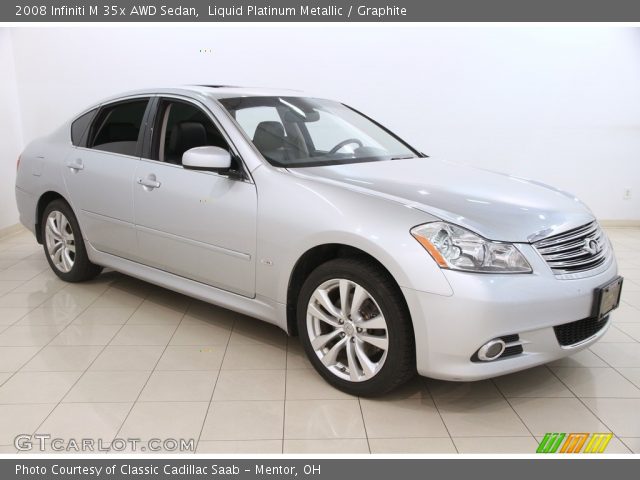 2008 Infiniti M 35x AWD Sedan in Liquid Platinum Metallic