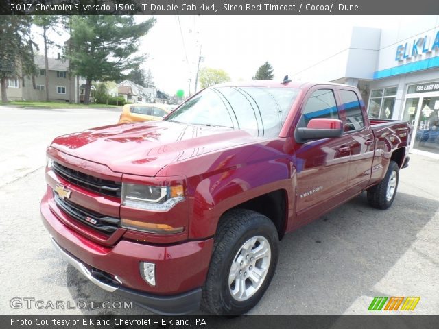 2017 Chevrolet Silverado 1500 LT Double Cab 4x4 in Siren Red Tintcoat