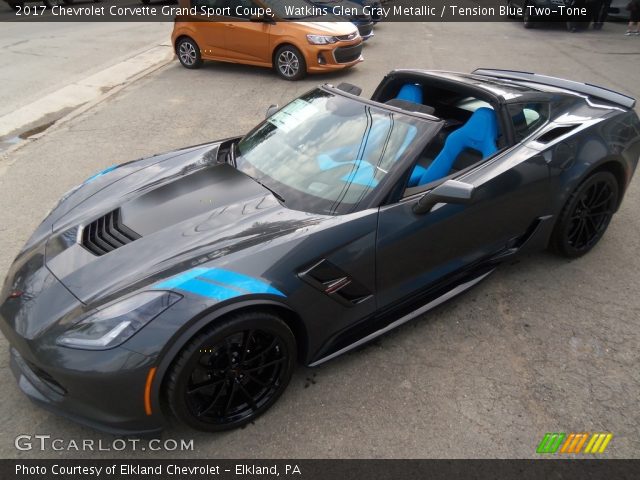 2017 Chevrolet Corvette Grand Sport Coupe in Watkins Glen Gray Metallic