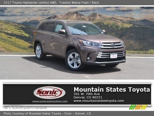 2017 Toyota Highlander Limited AWD in Toasted Walnut Pearl