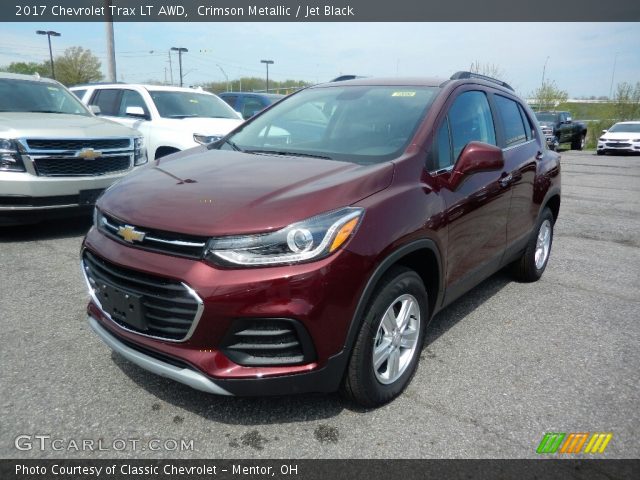 2017 Chevrolet Trax LT AWD in Crimson Metallic