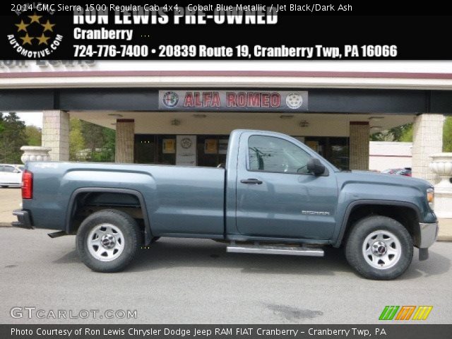 2014 GMC Sierra 1500 Regular Cab 4x4 in Cobalt Blue Metallic