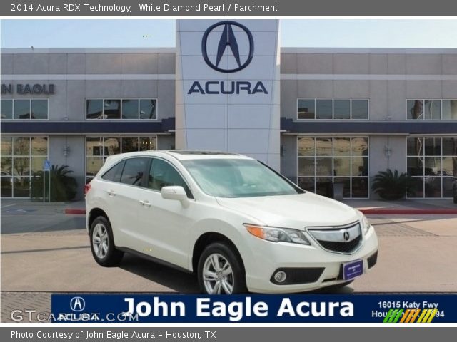 2014 Acura RDX Technology in White Diamond Pearl