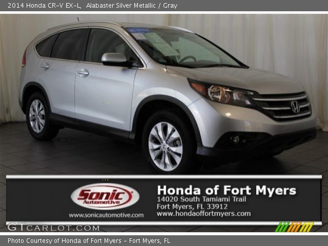 2014 Honda CR-V EX-L in Alabaster Silver Metallic