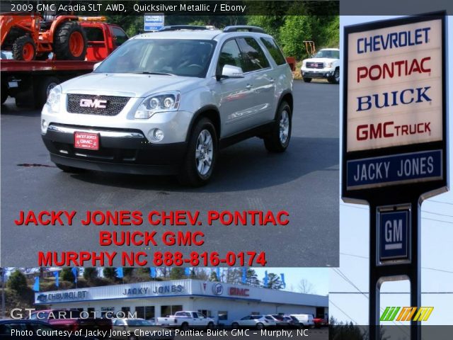 2009 GMC Acadia SLT AWD in Quicksilver Metallic