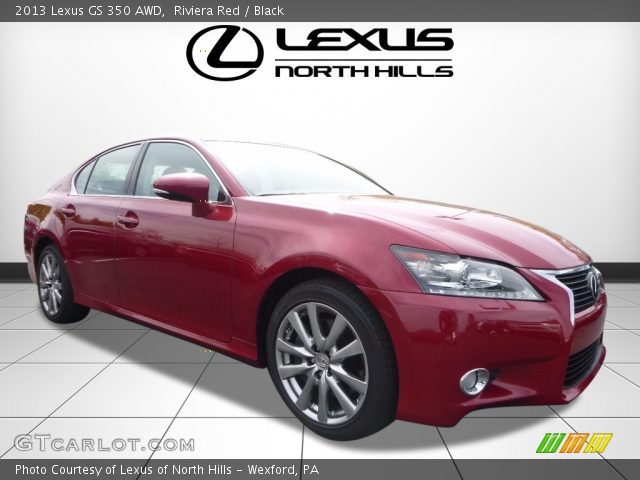 2013 Lexus GS 350 AWD in Riviera Red