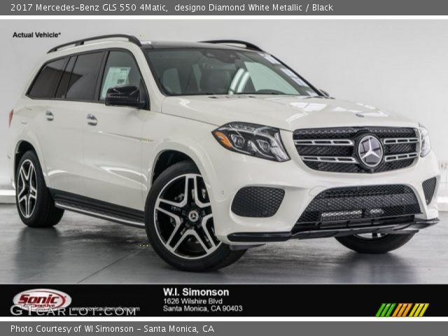 2017 Mercedes-Benz GLS 550 4Matic in designo Diamond White Metallic