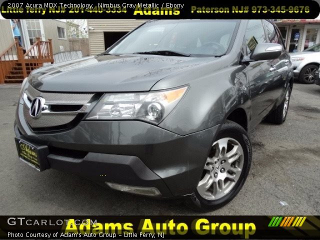 2007 Acura MDX Technology in Nimbus Gray Metallic