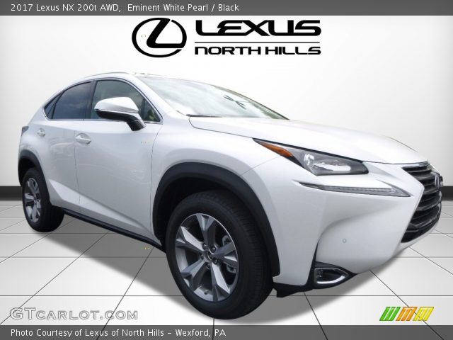 2017 Lexus NX 200t AWD in Eminent White Pearl