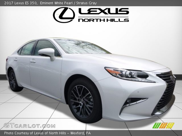 2017 Lexus ES 350 in Eminent White Pearl