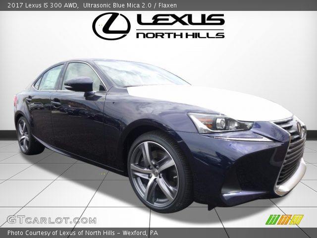 2017 Lexus IS 300 AWD in Ultrasonic Blue Mica 2.0