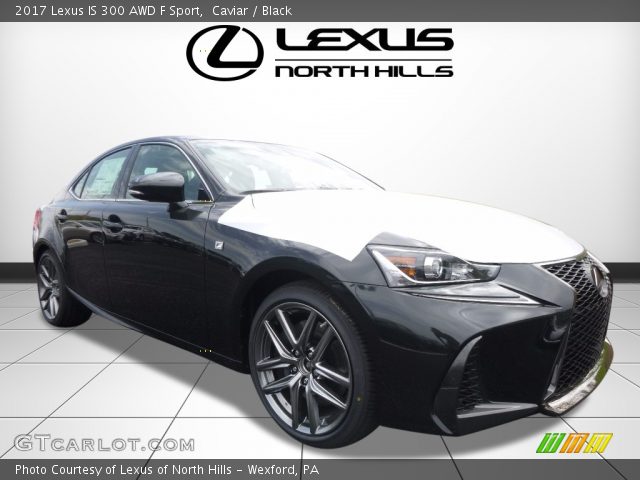 2017 Lexus IS 300 AWD F Sport in Caviar